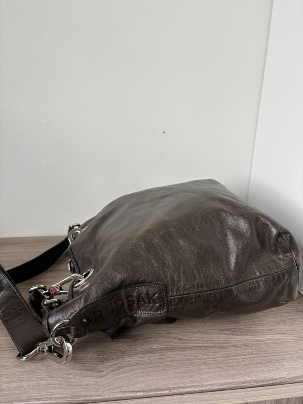Rudsak Handbag / Crossbody Dark Brown Leather Authentic❤️ - Picture 13 of 13